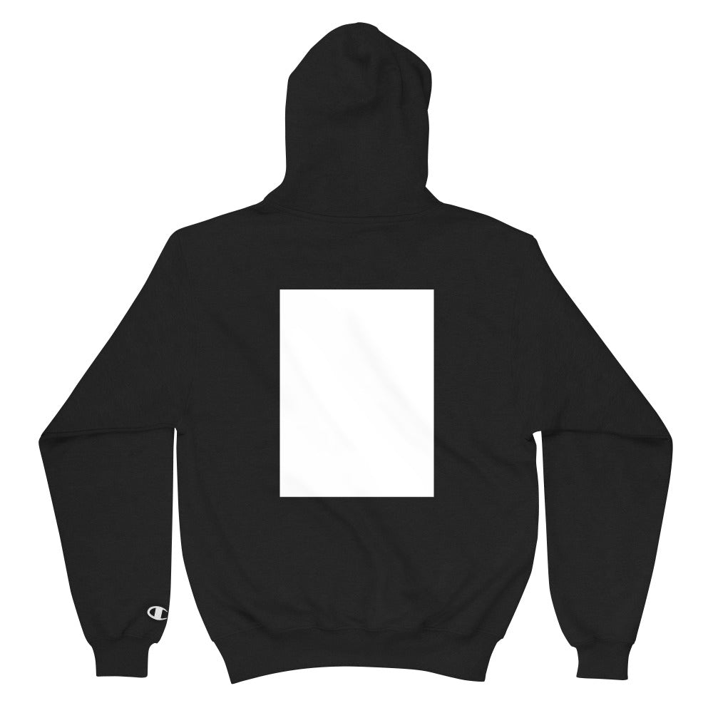 BLCK CHAMPION™ "canvas" hoodie.