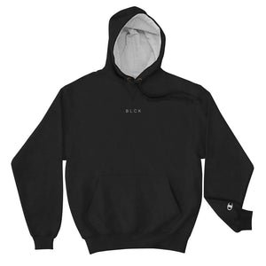 BLCK CHAMPION™ "the code" hoodie.