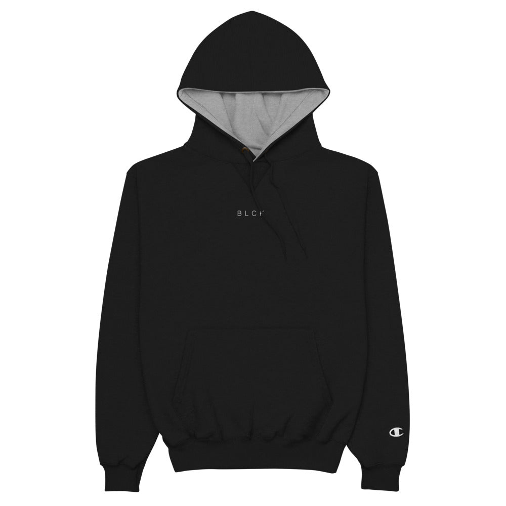 BLCK CHAMPION™ "the code" hoodie.