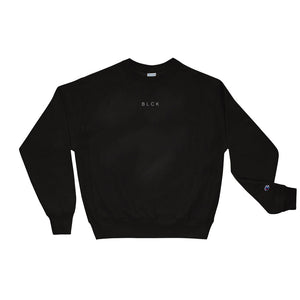 BLCK CHAMPION™ "the code" sweater.