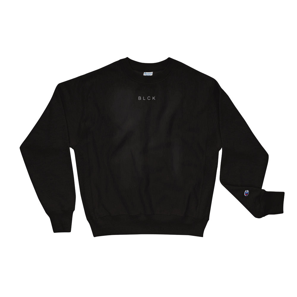 BLCK CHAMPION™ "the code" sweater.