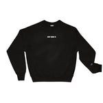 BLCK CHAMPION™ "just send it" sweater.