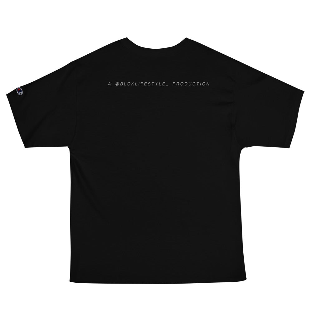 BLCK CHAMPION™ "darkness" tee.