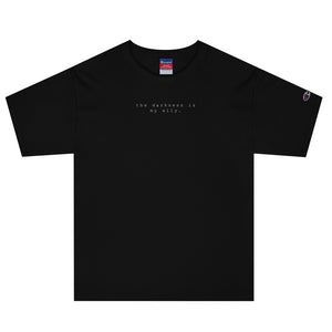 BLCK CHAMPION™ "darkness" tee.