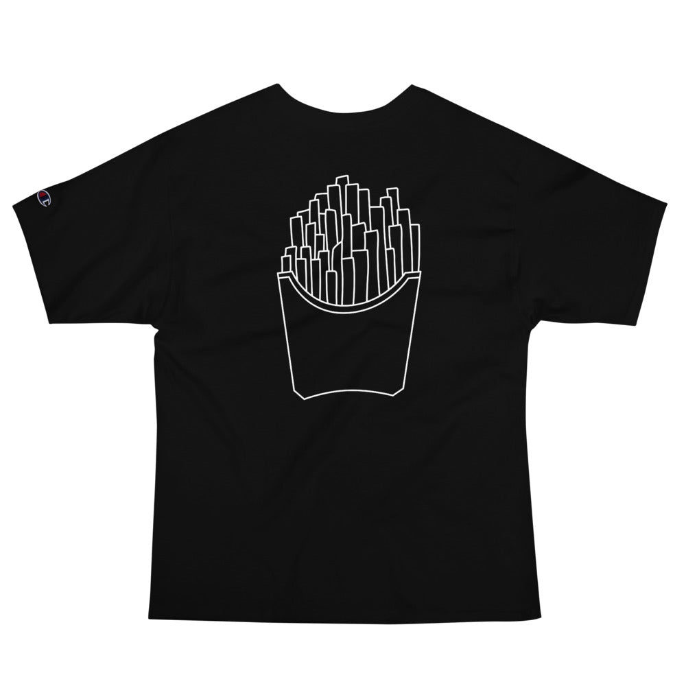 BLCK CHAMPION™ "fries." tee.