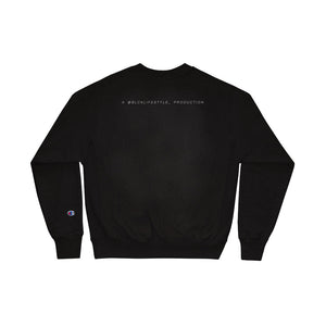 BLCK CHAMPION™ "do not disturb." sweater.