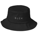 BLCK SGT bucket hat.