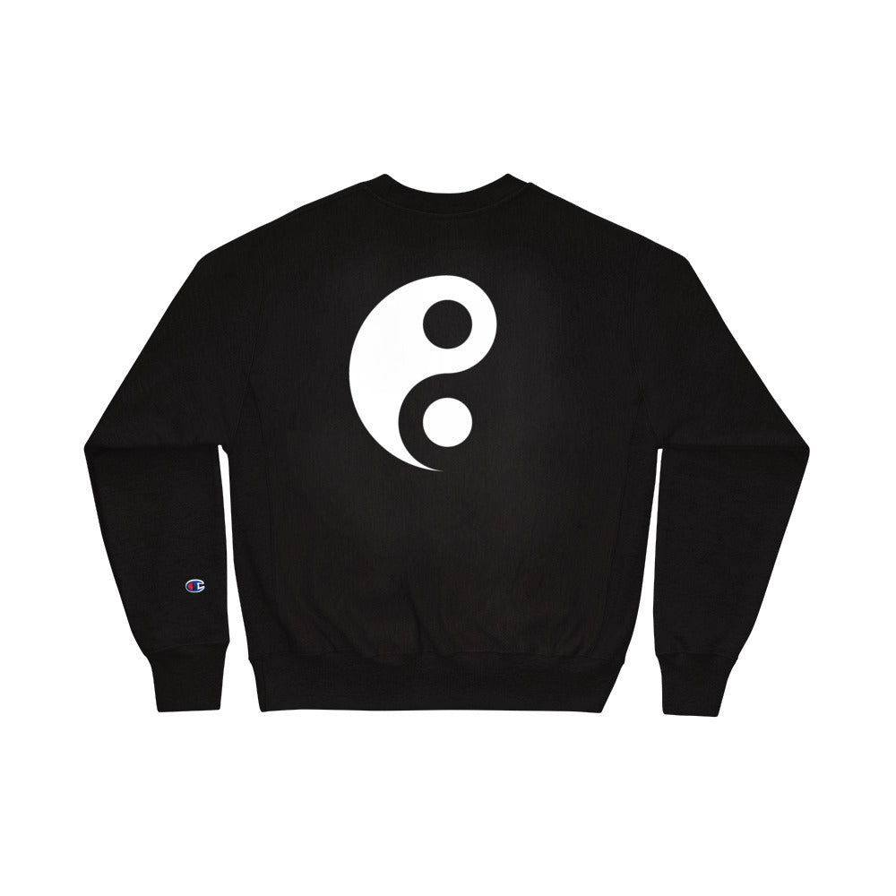 BLCK CHAMPION™ "where's yin?" sweater.