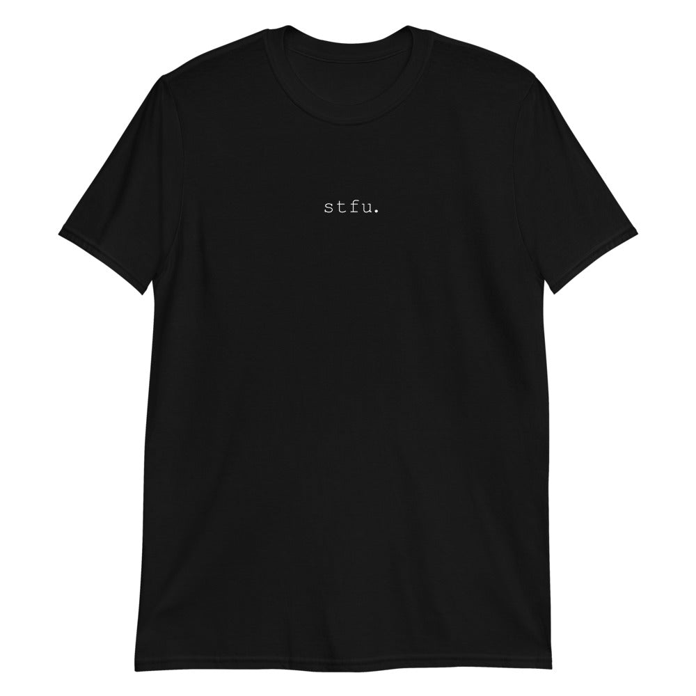 BLCK "stfu" tee.