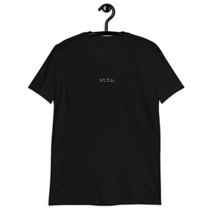 BLCK "stfu" tee.